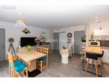 appartement meublé – 71 m² – centre de nexon – refait à neuf en 2024