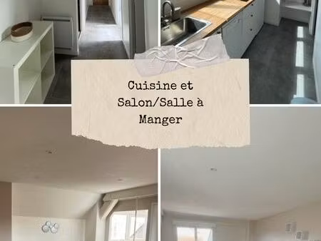 [t2] appartement 2 pièces meublé - refait à neuf