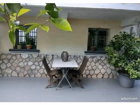 logement etudiant meublé avec terrasse et jardin