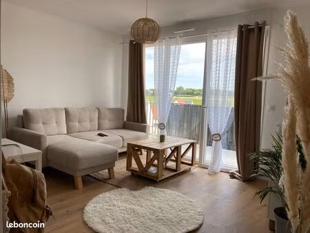 epron - t2 récent 41 m² avec terrasse  parking privatif et ascenseur