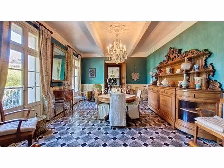 élégante maison de maître avec parc et vastes dépendances aux portes de pézenas