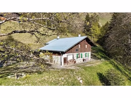 magnifique chalet d'alpage au pied des pistes et a 10min en voiture du village