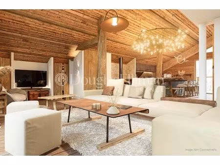 châtel - un t2 appartement avec coin nuit et balcon