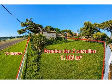 terrain de 1163 m2 en vente - hyères  france