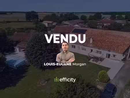vente maison 6 pièces 176 m² à genouille (86250)  268 000 €