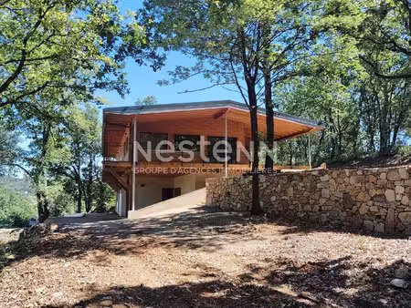 chalet d'exception à vendre à monoblet - vue panoramique à 360°