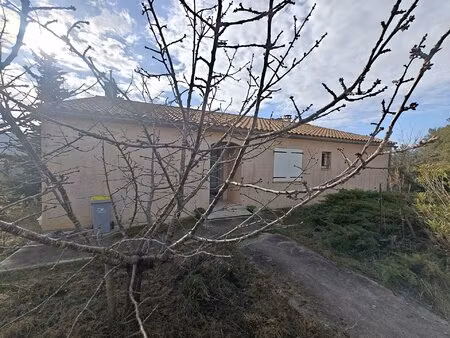 sur les hauteurs de limoux  grande villa plain pied 144 m2
