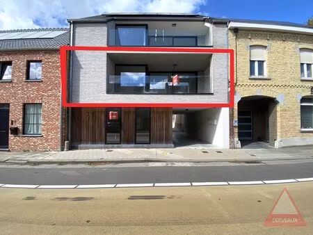 zonnebeke - instapklaar nieuwbouwappartement met terras en parkeerplaats nabij het kasteel