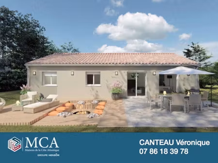 vente maison 4 pièces 100 m² médis (17600)