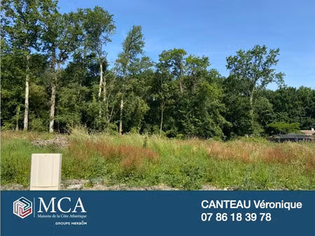 vente terrain 411 m² médis (17600)