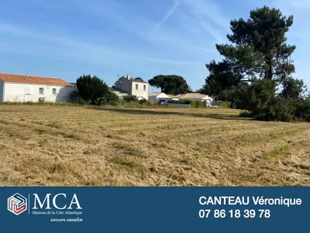 vente terrain 450 m² saint-augustin (17570)