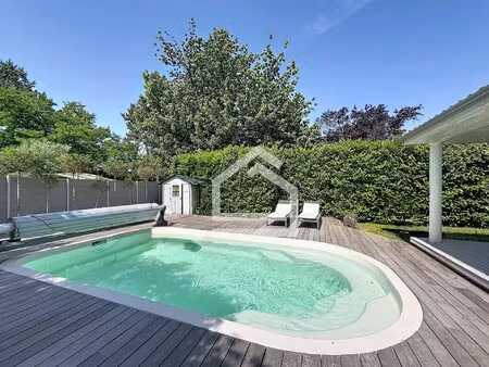 saint aubin de médoc - maison familiale avec piscine.