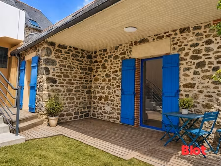 a vendre chez blot immobilier - appartement t3 avec terrasse et jardinet
