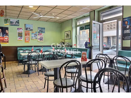 fonds de commerce bar pmu - licence iv -faible loyer -nancy bonsecours