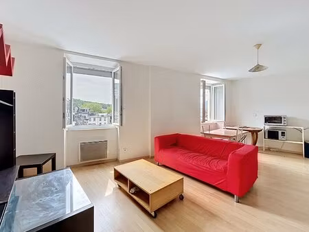 appartement aix les bains 3 pièces 48.69 m2 dernier étage avec ascenseur vue panoramique..