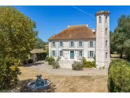 magnifique château près de cahors