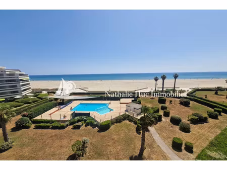 vente appartement 3 pièces 90m2 canet-plage 66140 - 679000 € - surface privée