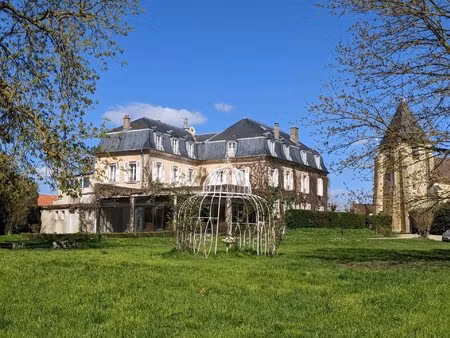château-hôtel 4 etoiles a 50km de paris - 21 chambres avec option d'agrandissement à 80...