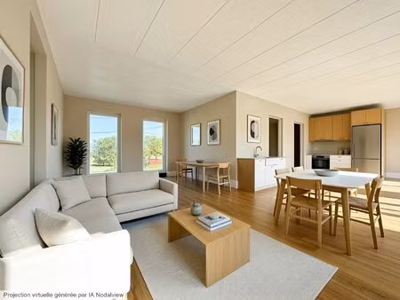 maison à vendre avec terrasse et jardin   chapelle-à-wattines (vbe26595)