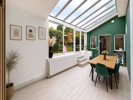 maison de ville atypique – quartier montchapet – 110 m² carrez – jardins – garage
