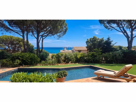 sainte-maxime villa de plain-pied avec vue mer  plages de