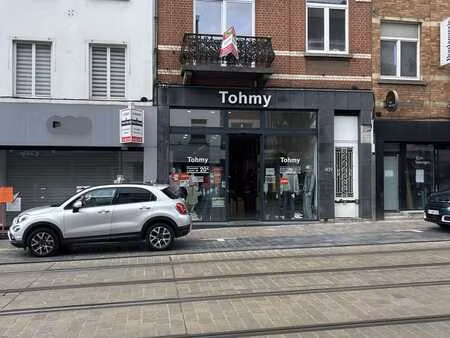 uccle - globe - local commercial 120 m²avec reserve & jardin