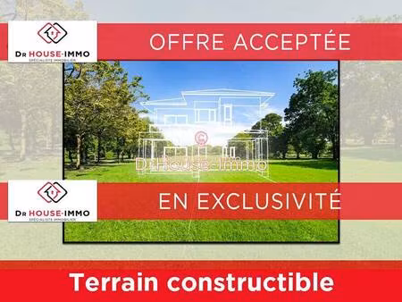 terrain constructible à vendre