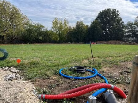 terrain constructible viabilisé à vendre