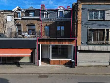 immeuble de rapport avec rez-commercial + duplex 2 ch - jard
