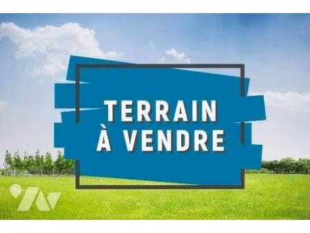 terrain constructible à vendre