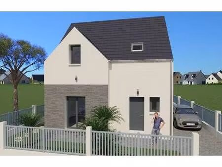 terrain avec maison neuve à vendre