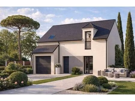 terrain avec maison neuve à vendre