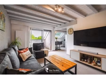 appartement duplex t3 cosy avec balcon - centre-village epagny m