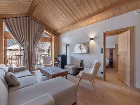 appartement neuf 3p + cabine - vue montagne et balcon ouest