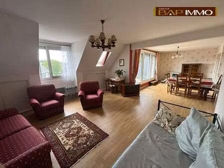 vente appartement 4 pièces à lisieux hauteville jean de la fontaine (14100) : à vendre 4 p
