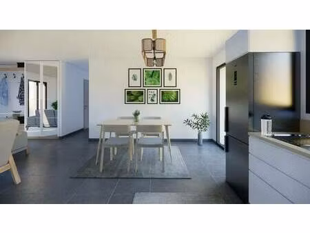 terrain avec maison neuve à vendre