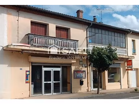opportunité rare au cœur de reyniès – maison avec fort potentiel + local commercial