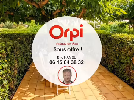 vente appartement 1 pièce 24 m² à palavas-les-flots (34250)  140 000 €