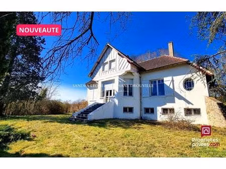 saint-prest - charmante demeure en pierre de 144 m²  3 chambres. terrain divisible et cons