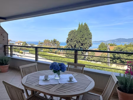 t2 standing avec terrasse vue mer agosta
