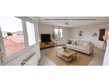 appartement 3 pièces à vendre à gerstheim - quartier calme avec garage