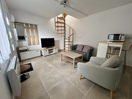maison meublee - 2 pièces - tours