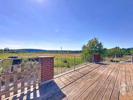 duplex avec vue sur la campagne  garage et jardin à vendre