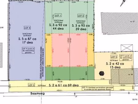 2 terrains à bâtir dans un quartier résidentiel calme