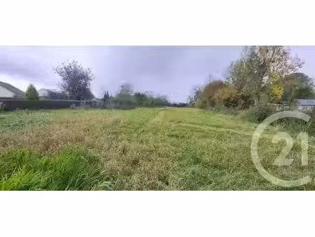 vente terrain à batir 3702 m² à moyenneville (80870)  40 000 €