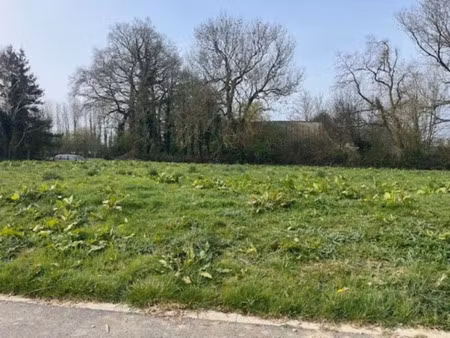 vente terrain 921 m² à fauville-en-caux (76640)  77 000 €