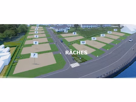 vente terrain 533 m² à râches (59194)  77 500 €