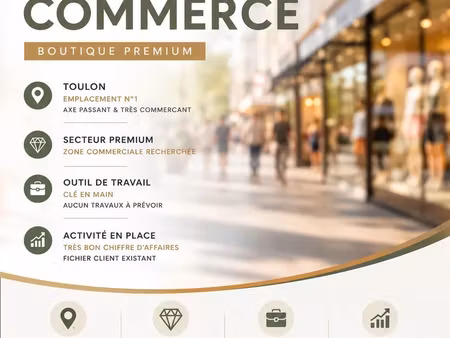 divers commerces à toulon (83000)