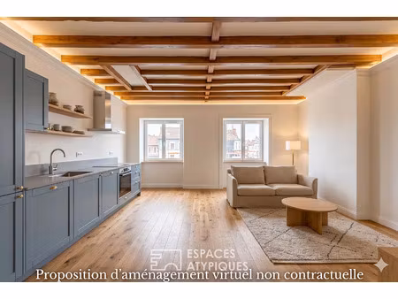 vente appartement 2 pièces 45 m² lyon 7 (69007)