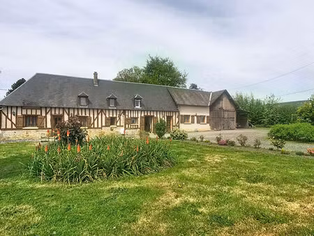 maison normande 5 pièces à vendre à aubry le panthou - 235 000 €